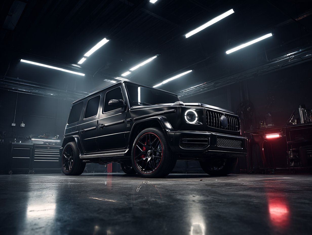 Mercedes G-Class в детейлинг-студии KARAD