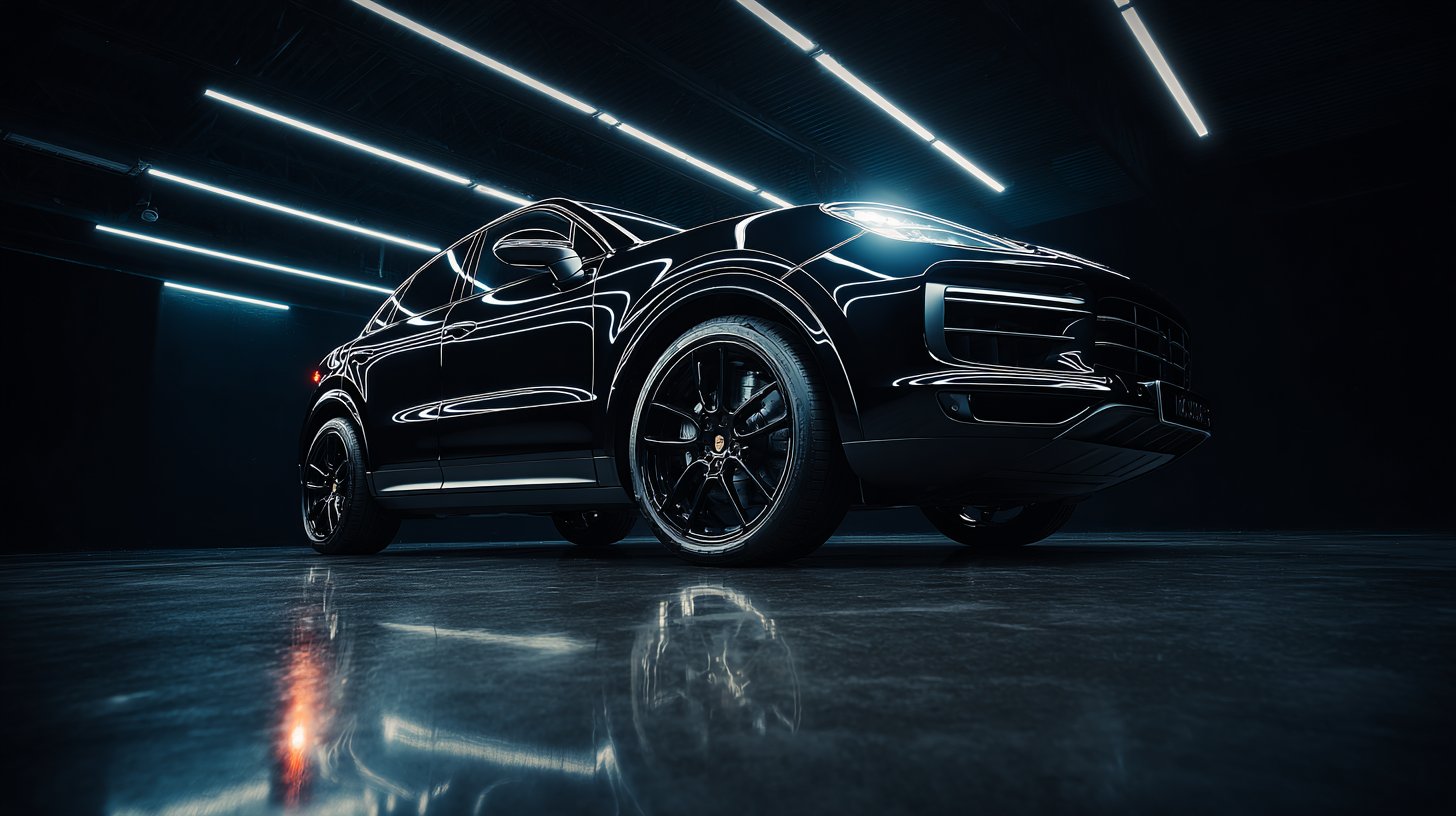Porsche после детейлинга